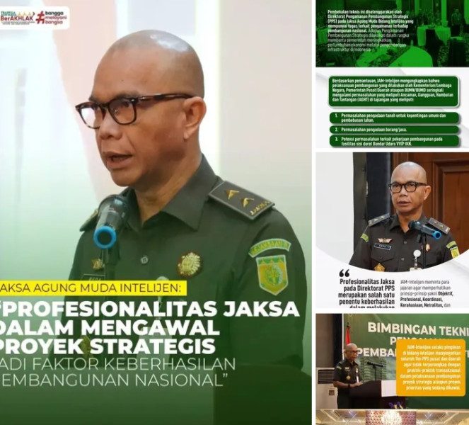 JAM-Intelijen : “Profesionalitas Jaksa Dalam Mengawal Proyek Strategis ...